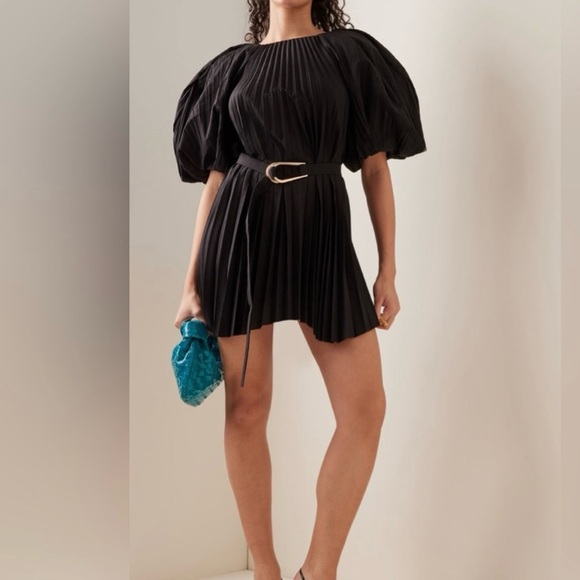 Acler Bateau Neckline Mini Dress - Picture 3 of 7